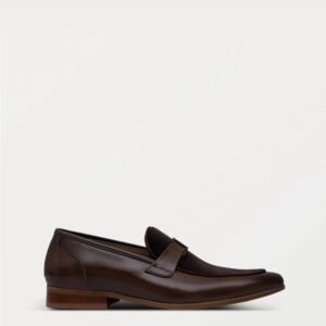 Men Slip On-BROWN