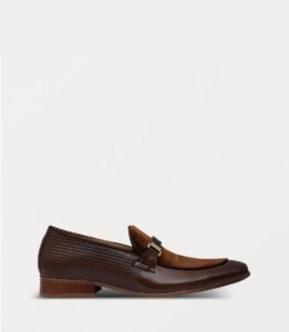 Men Slip On-BROWN