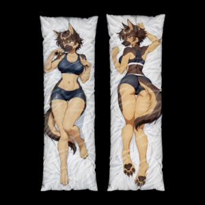 Furry Daki Heather- Art by Fensu